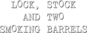 Lock, Stock and Two Smoking Barrels's poster