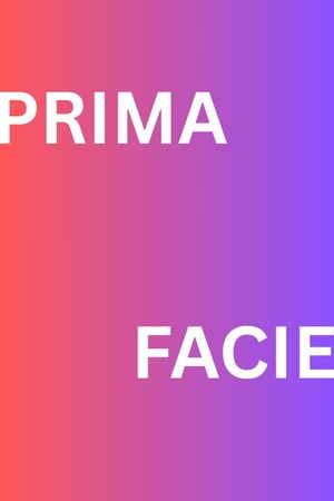 Prima Facie's poster image