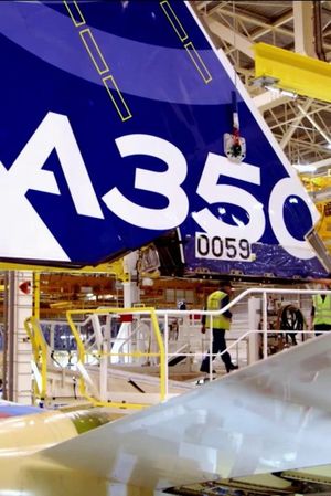 Making of: Airbus A350's poster