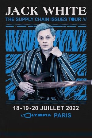 Jack White à l'Olympia's poster