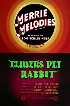 Elmer's Pet Rabbit's poster