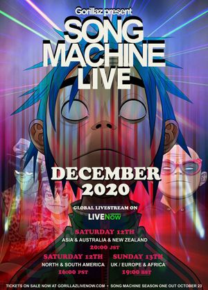 Gorillaz Present: Song Machine LIVE's poster