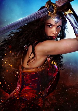 Wonder Woman's poster