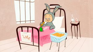 Hare Brush's poster