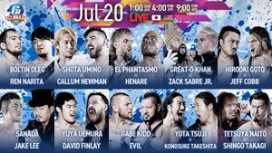 NJPW G1 Climax 34: Day 1's poster