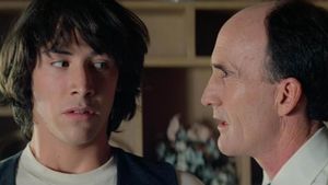 Bill & Ted's Excellent Adventure's poster
