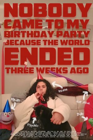 Nobody Came to My Birthday Party Because the World Ended Three Weeks Ago's poster