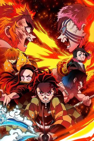 Demon Slayer: Kimetsu no Yaiba - The Movie: Mugen Train's poster