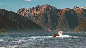 Neuseeland - Gletscher, Vulkane und Kiwis's poster