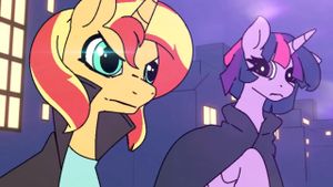 My Little Pony The Movie: Shattered Harmony's poster