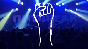 You disappear into the crowd's poster