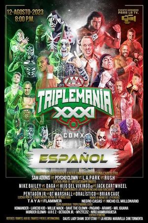 AAA Triplemania XXXI: Mexico City's poster