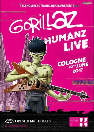 Gorillaz | Humanz Live in Cologne's poster