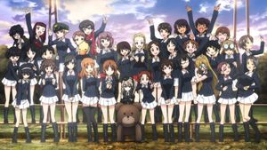 Girls und Panzer der Film Special: Arisu War!'s poster