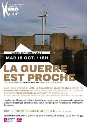 La guerre est proche's poster
