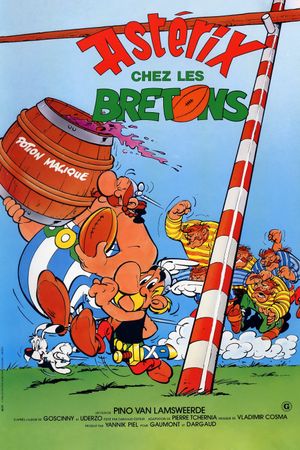 Asterix in Britain's poster