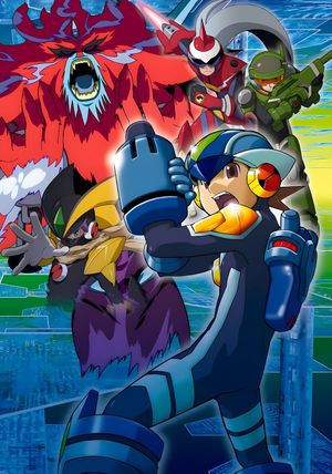 Rockman. EXE: The Program of Light and Darkness's poster