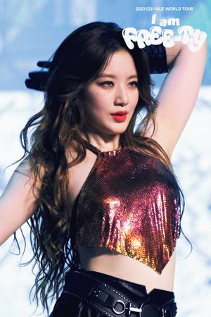 2023 (G)I-DLE World Tour: I am FREE-TY in Seoul's poster