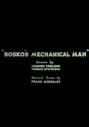 Bosko's Mechanical Man's poster