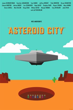 Asteroid City's poster