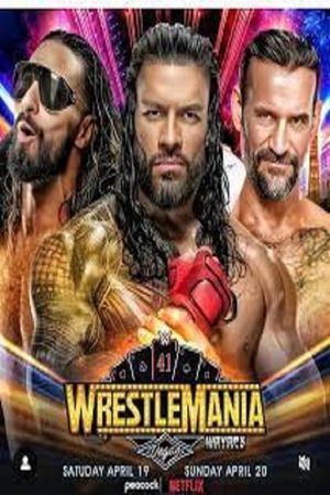 WWE WrestleMania 41: Saturday's poster