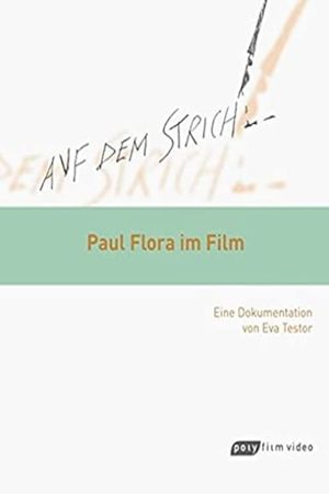 On the line - Paul Flora in the film's poster