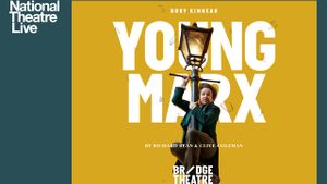 National Theatre Live: Young Marx's poster