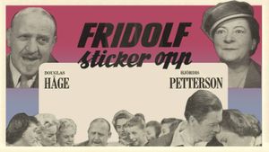 Fridolf sticker opp!'s poster