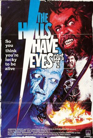 The Hills Have Eyes Part II's poster