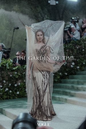 Live at met gala 2024 with Vogue's poster