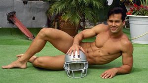 The Naked Football League's poster