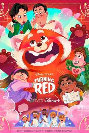 Turning Red's poster