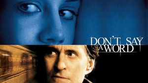 Don't Say a Word's poster