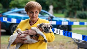 Miss Merkel - Mord auf dem Friedhof's poster