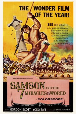 Samson and the 7 Miracles of the World's poster