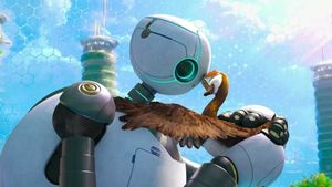 The Wild Robot's poster