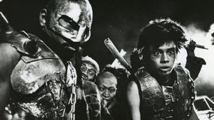 Burst City's poster