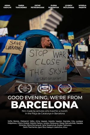 Good evening, we're from Barcelona's poster