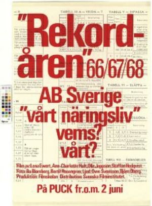 Rekordåren 66/67/68's poster