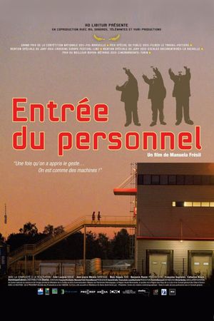 Entrée du personnel's poster