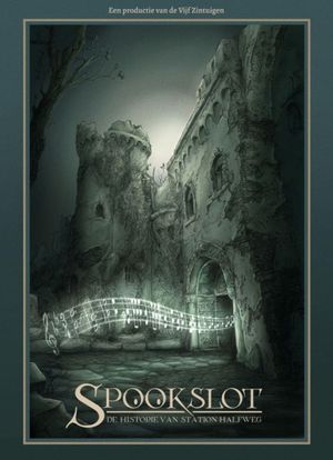Spookslot, de historie van Station Halfweg's poster
