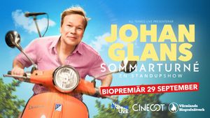 Johan Glans sommarturné - En standupshow's poster