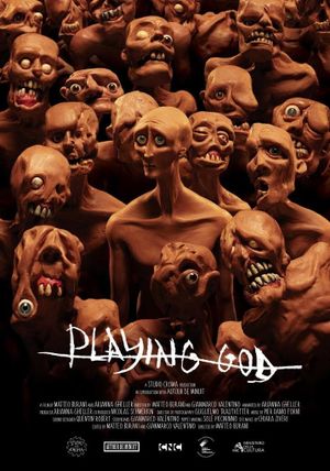 Playing God's poster
