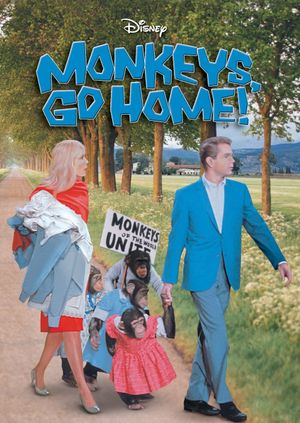 Monkeys, Go Home!'s poster