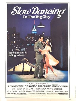 Slow Dancing in the Big City's poster