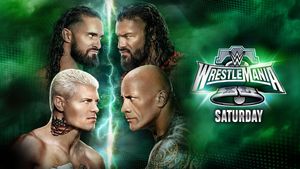 WWE WrestleMania XL Saturday's poster