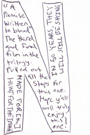 A Promise Written in Blood's poster