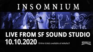 Insomnium - Live from SF Sound Studio's poster