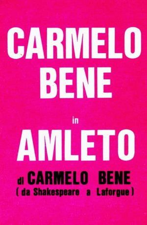 Amleto di Carmelo Bene (da Shakespeare a Laforgue)'s poster image