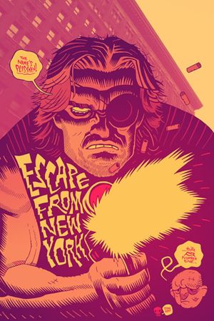 Escape from New York's poster